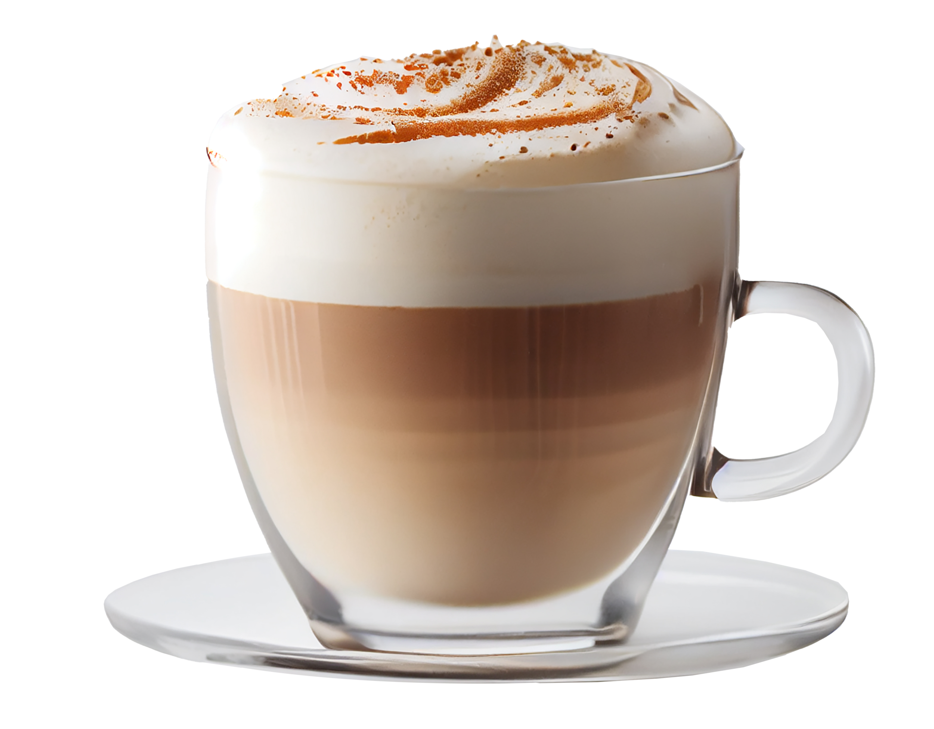 Latte served at Bean Bliss Coffee in Sandton