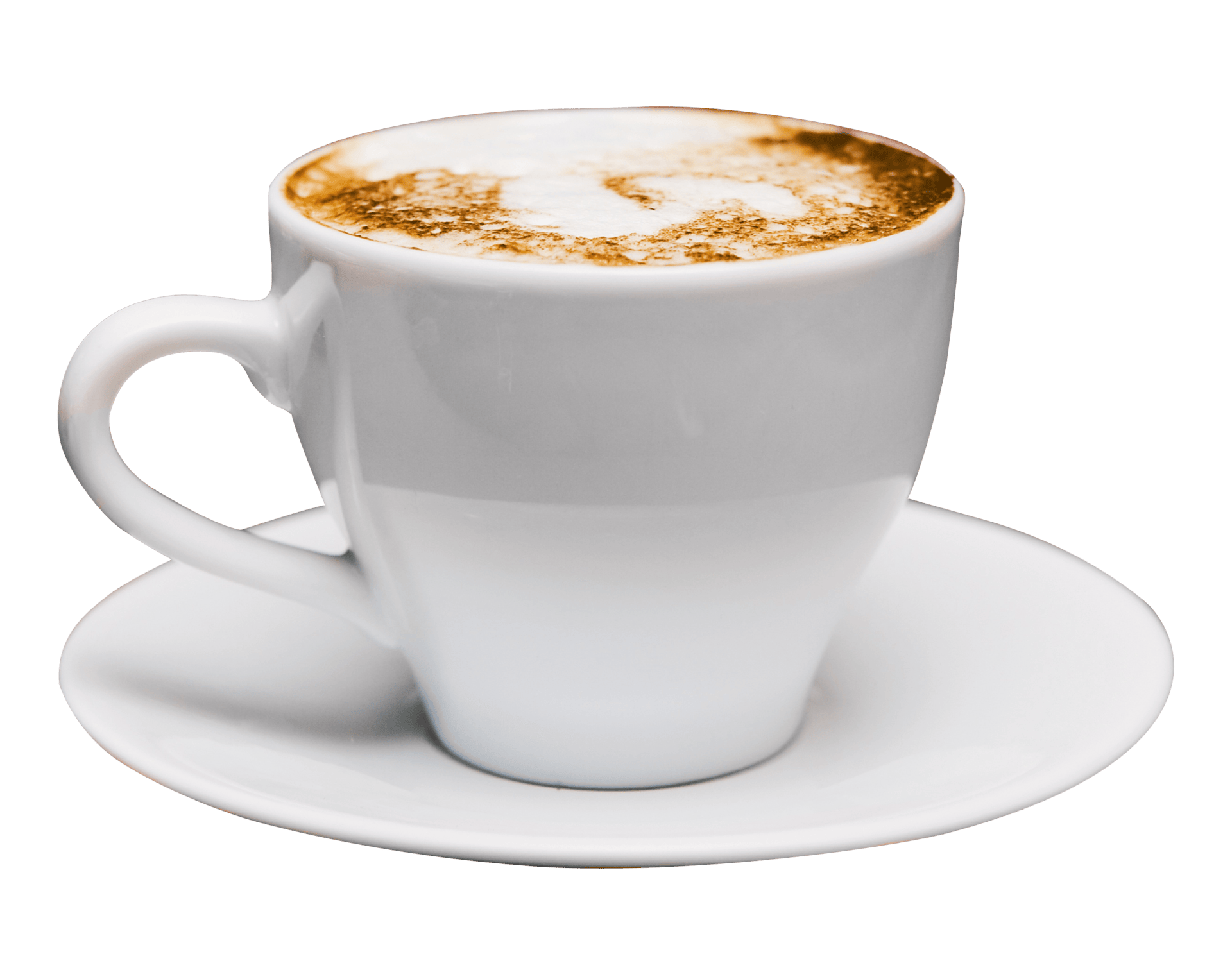 Latte served at Bean Bliss Coffee in Sandton